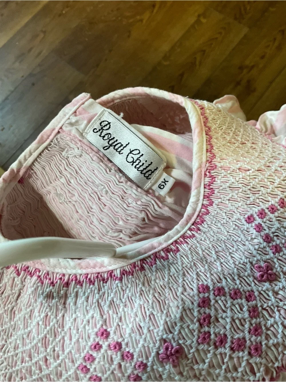 Royal Child size 6X smocked dress